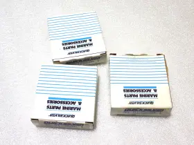 817869a Mercury Ring Set 2 Std Lot Of 3 Oem New