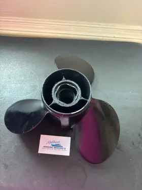 832834a45p3 Mercury 3 Blade 15 Spline Aluminum Propeller And Hub #3