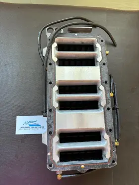 858541t3 Mercury 250 Hp Adapter Plate And Reed Block Assy #2