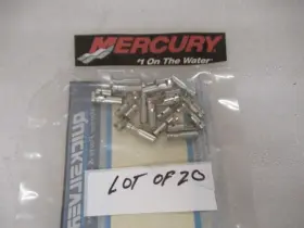 86-814433t Mercury Q4b Quicksilver Terminal Kit Lot Of 20 Oem New Boat Parts