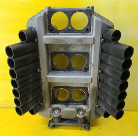 87660 Mercury 1985 Mercury/mariner 175 Hp Choke Plate Assembly