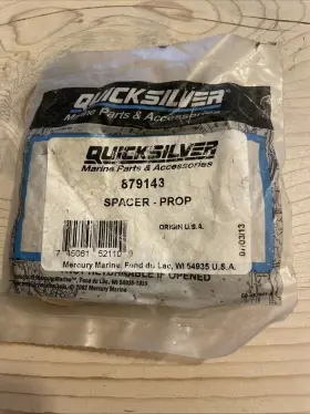 879143 Mercury Mercury/quicksilver Spacer Prop Part#
