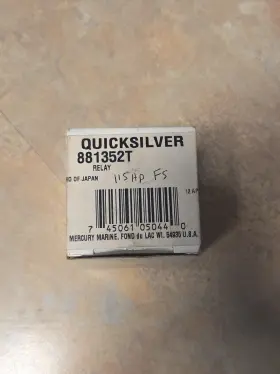 881352t Mercury New Oem 0820 Quicksilver Relay