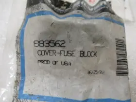 883562 Mercury R14 Quicksilver Fuse Block Cover Oem New Factory Boat Parts #3