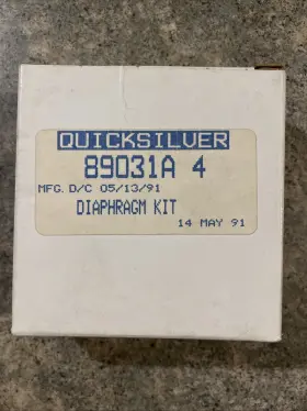 89031a4 Mercury Quicksilver Diaphragm Kit Nos