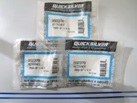 892378 Mercury New Oem Lot Of 3 0780 Quicksilver Retainer