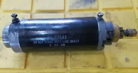 50-77141 Mercury 893893 79472 1989 135 Hp Starter Motor Assembly