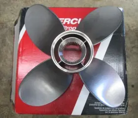 8m0074867 Mercury New Oem 0720 Bravo Three Lh 4 Blade Front 16 X 23 Propeller