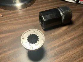 8m0109703 Mercury Prop Hub For 1 Inch 15 Spline Shaft #3