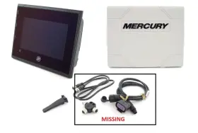 8m0110644 Mercury New Oem Vessel View 502 Display Only With Seal Mounting Gear #8m0110644
