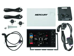 8m0124496 Mercury New Oem Marine Vessel View 703 7 Inch Display Multi Engine Kit #8m0124496