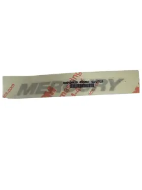 8m0126829 Mercury Oem Silver Inch Decal 6 X 1
