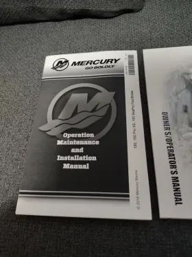 8m0144954 Mercury Oem Operation Maintenance And Installation Manual..see Desc.. Pn