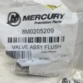 8m0205209 Mercury # Genuine Oem Mercruiser Quicksilver Flush Valve Assembly