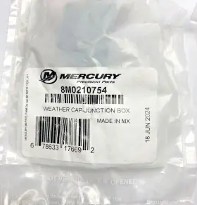 8m0210754 Mercury Lot Of 2 Weather Cap-junction Box