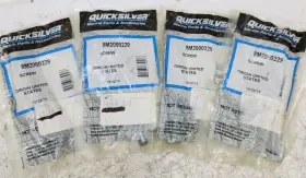 8m2000229 Mercury Lot Of 4 # Oem Mercruiser Quicksilver Screw Set