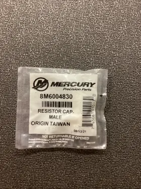 8m6004830 Mercury Resistor Cap- Male #8m6004830