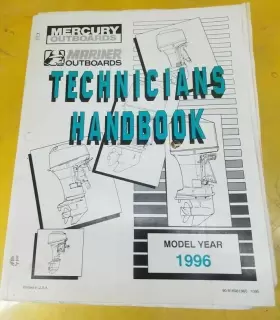 90-816981960 Mercury 1996 Technicians Handbook 90-816981960 Mercury 1996 Technicians Handbook