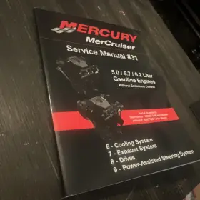 90-864260400 Mercury Oem Outboard 2009 Mercury/mercruiser Sterndrive Service Manual #31