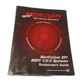 90-878119 Mercury Oem Tech Service Ed Outboaerd 4t 1 Technicians Guide Pn R2