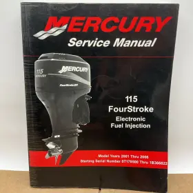 90-881980r03 Mercury Marine Service Manual 115 Fourstroke Efi P/n