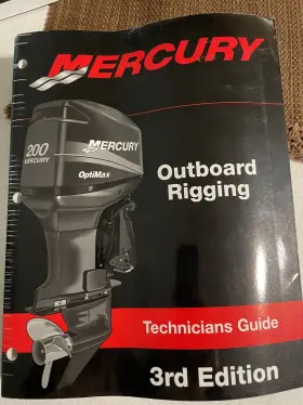 90-884294 Mercury Oem Outboard Service Manual For Hp 225/250 3.0 Litre Work Efi