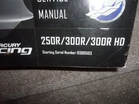 90-8m0146888 Mercury Oem 2018 Racing Outboard Service Manual 250r/300r/300r Hd #2
