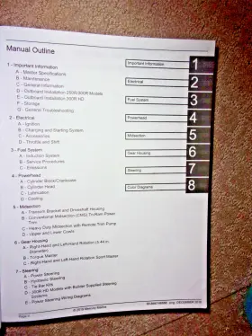 90-8m0146888 Mercury Oem 2018 Racing Outboard Service Manual 250r/300r/300r Hd #3