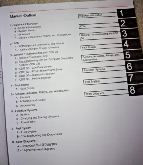 90-8m0205420 Mercury Oem Outboard Service Manual For Hp 350/400 Serial # #3
