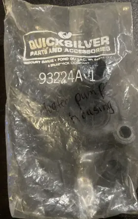 93224a Mercury Quicksilver 1 Cover Assembly Oem Nos Boat Part Replacement