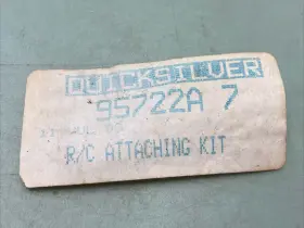 95722a7 Mercury Quicksilver Remote Control Attaching Kit Partial #2