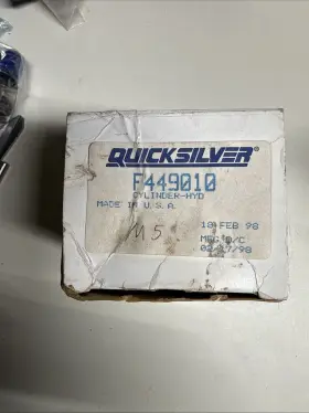 F449010 Mercury B9 Quicksilver Hydraulic Cylinder Oem New Factory Boat Parts