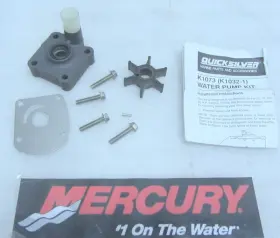 Fk1073 Mercury A28 Genuine Quicksilver Water Pump Kit Oem New Factory Boat Parts