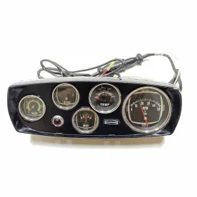 Gb568911382 Mercury 63178 Vintage Mercruiser Dash Gauges And Indicator Light Some Cut Wires