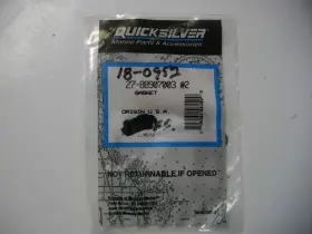 27-88907003 Mercury Marine Quicksilver Mercruiser Gasket Oem Pack Of 2 Each
