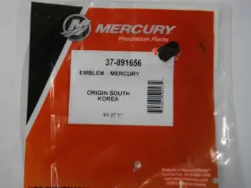 37-891656 Mercury Marine Quicksilver Mercruiser Emblem Decal Oem Remote Control #2