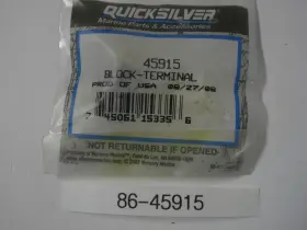 86-45915 Mercury Marine Quicksilver Mercruiser Terminal Block Oem