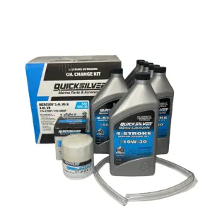 8m0169548 Mercury Marine / Quicksilver Quicksilver/mercury V6 And V8 175-225 Hp/250-300 Hp Sae 10w-30 Oil Change Kit