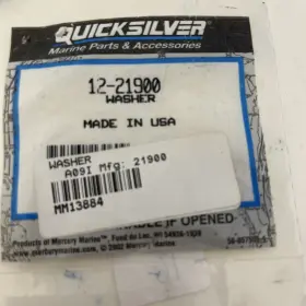 12-21900 Mercury Quicksilver 12-30119 New Oem Marine Washer