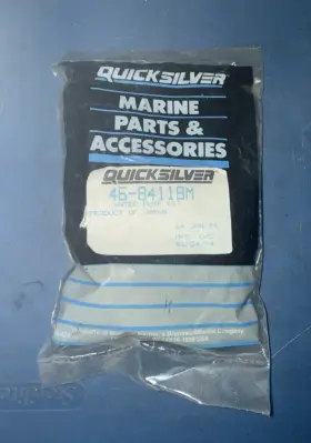 46-84118m Mercury Quicksilver Nos Oem Mercury-mercruiser Chrome Water Pump Kit