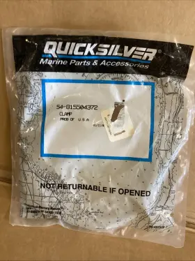 54-815504372 Mercury Quicksilver New Oem Clamp #54-815504372