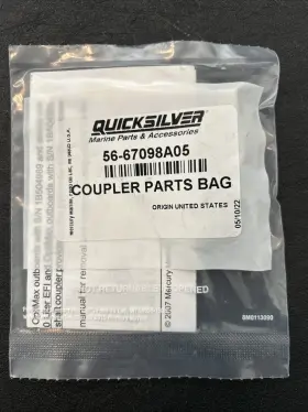 56-67098a05 Mercury / Quicksilver 67098a05 Couple Parts Bag