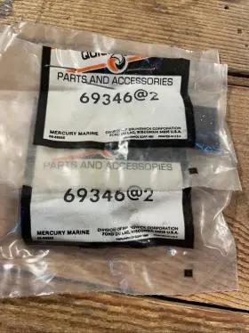69346 Mercury Quicksilver Cowl Bumper Qty-5 Oem Nos