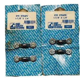 718171 Mid South Marine Eye Straps For Boat Oem New Factory Parts 2 Sets Of