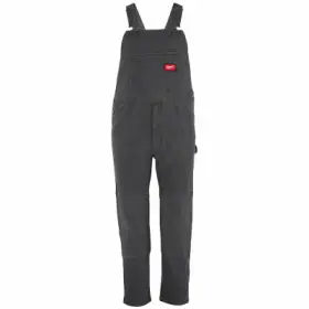M850g-3034 Milwaukee 045242854110 Freeflex Bib Overalls Lightweight Fabric Gray 32x34 -