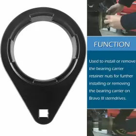 91-8053741 Mo-auto Moqp580 Bearing Carrier Wrench Installation Tool For Mercruiser Bravo 3 Drive #3