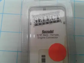 033471-10 Moeller Boat Marine 5/16 Barbed Female Engine Connector #2