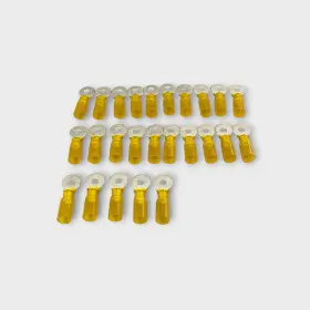 0191640065 Molex Perma-seal Ring Terminal 10-12 Awg #10 Stud Lot Of 25 - New