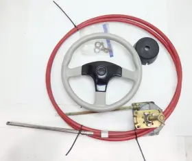 304411-168in Morse Dino Steering Wheel Cable 304411 168in 14ft Teleflex Rotary Helm