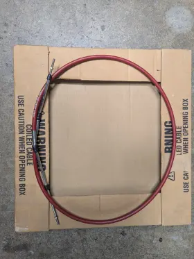 032377-003-0060 Morse Controls New Cable 5-ft Threaded Ends 60 Inch Jet Boat